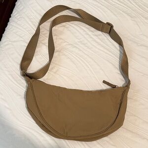 Uniqlo Tan Nylon Bag